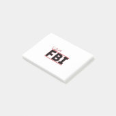 Toekomstige FBI Post-it® Notes (Schuin)