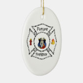 Toekomstige FF Dalmation Keramisch Ornament (Rechts)