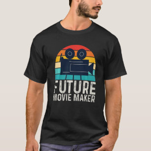 Toekomstige filmmaffia met filmmaker t-shirt