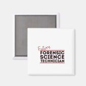 Toekomstige forensische technicus magneet (Voorkant / Achterkant)