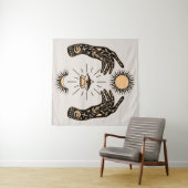 Toekomstige Forseen / Fortune Teller Palm Reader Wandkleed (In Situ (horizontaal))