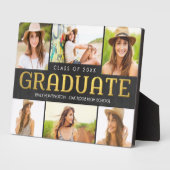 Toekomstige foto-Afstuderen Plaque Fotoplaat (Zijkant)