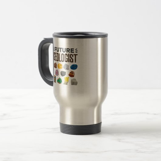 Toekomstige geoloog Rocks Pareltjes Reisbeker (Voorkant links)