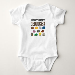 Toekomstige geoloog Rocks Pareltjes Romper