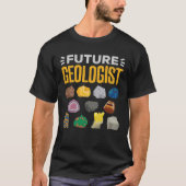 Toekomstige geoloog-student t-shirt (Voorkant)