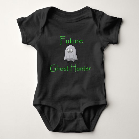 Toekomstige Ghost Hunter-baby-bodysuit Romper (Voorkant)