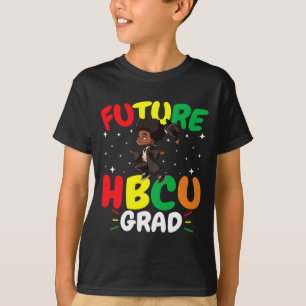 Toekomstige Hbcu Afgestudeerde Geschiedenis Zwart T-shirt