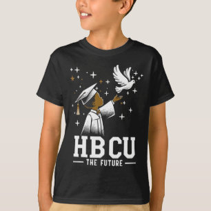 Toekomstige Hbcu Afgestudeerde Geschiedenis Zwart T-shirt