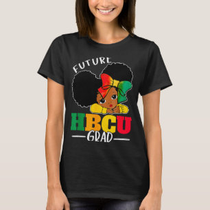 Toekomstige Hbcu Afgestudeerde Geschiedenis Zwart T-shirt