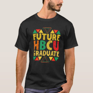 Toekomstige HBCU Afstudeerder Girl Boy Historische T-shirt