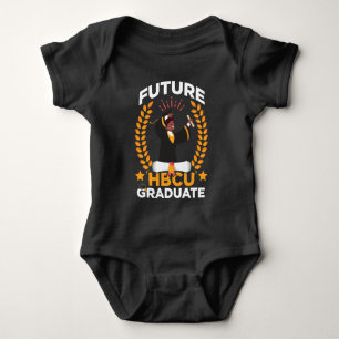 Toekomstige HBCU Afstuderen Black African Student Romper