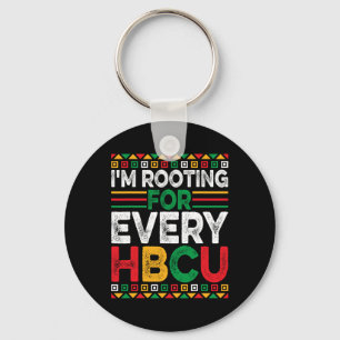 Toekomstige Hbcu Black History Month Ik Steun Ev Sleutelhanger
