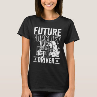 Toekomstige heftruckbestuurder heftruckoperator ma t-shirt