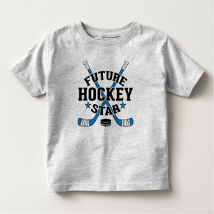 Toekomstige Hockey Star Player blue Hockey Sticks  Kinder Shirts