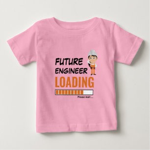 Toekomstige ingenieur die roze Funny laadt maakt u