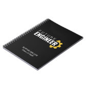 Toekomstige ingenieur gepersonaliseerde afstuderen notitieboek (Linkerzijde)