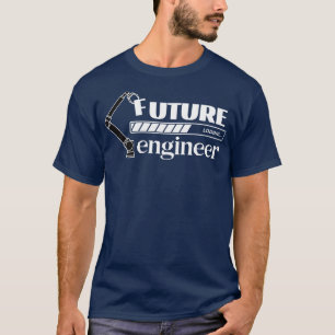 Toekomstige Ingenieur Ladingsbar Afstuderen Ingeni T-shirt