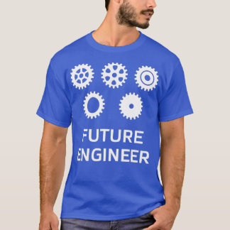 Toekomstige ingenieur voor kinderen en ns t-shirt