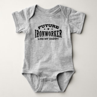 Toekomstige Ironwerker zoals mijn papa Baby-pak Romper
