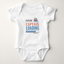 Toekomstige Kapitein Lading Funny Cute Personated