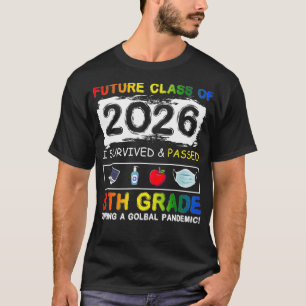 Toekomstige klas van 2026 8e klas Funny Student Gr T-shirt