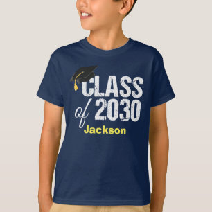 Toekomstige klas van 2030 Kindergarten Afstuderen  T-shirt