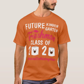 Toekomstige kleuterschool eerstejaars klasse van 2 t-shirt