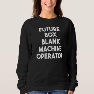 Toekomstige lege machine-operator trui
