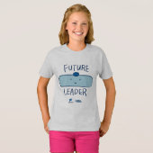 Toekomstige Leider die het T-shirt van Tank Girls  (Voorkant volledig)