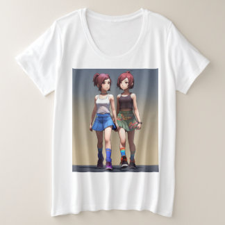 Toekomstige leider""Droom groot, schitterend""Ster Grote Maat T-shirt