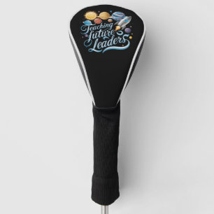 Toekomstige Leiders Leren Ruimte Planeet Docent Golfheadcover