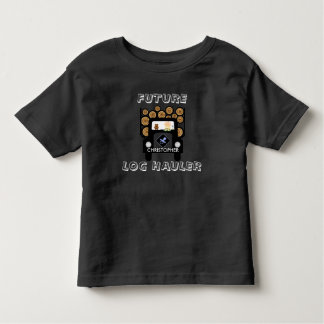 Toekomstige Log Hauler Baby Rijdende Log Truck Kinder Shirts