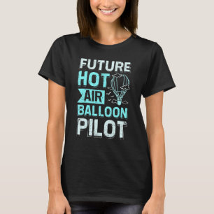 Toekomstige luchtballon t-shirt