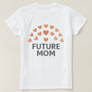 Toekomstige mama vrouwen/meisjes T-shirt