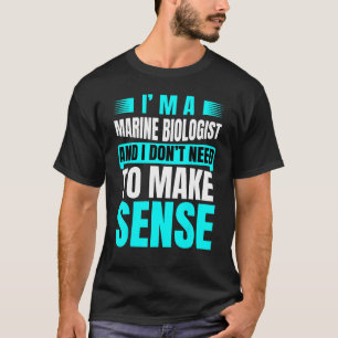 Toekomstige mariene bioloog Ocean Study Joke for M T-shirt