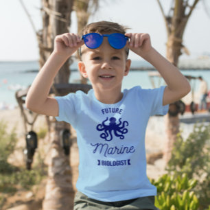 Toekomstige mariene bioloog - Octopus T-shirt