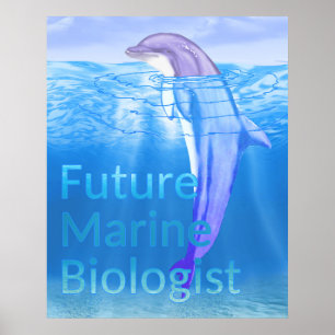 Toekomstige mariene bioloog poster
