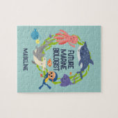 Toekomstige mariene bioloog Puzzle Legpuzzel (Horizontaal)