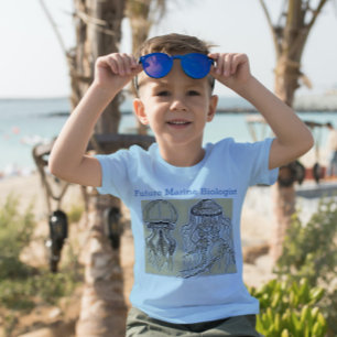 Toekomstige mariene bioloog t-shirt