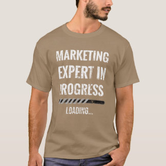 Toekomstige marketeer Grappige marketingstudent ca T-shirt