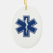 Toekomstige Medic Keramisch Ornament (Achterkant)