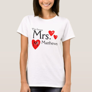 Toekomstige mevrouw Bride Wedding Shirt