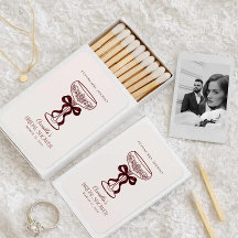 Toekomstige Mevrouw Burgundy Boog Favor