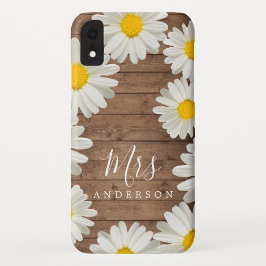 Toekomstige mevrouw Pretty Daisies Witte Bloemige  Case-Mate iPhone Case (Achterkant)