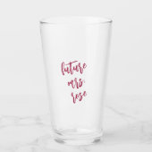 Toekomstige mevrouw Rose Glas (Voorkant)