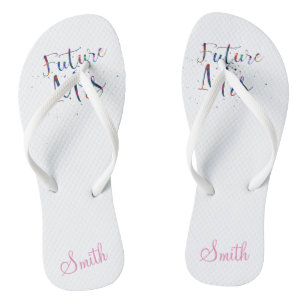 Toekomstige mevrouw teenslippers