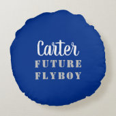 Toekomstige militaire vliegrondleiding rond kussen (Achterkant)