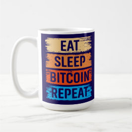 Toekomstige Miljonair Bitcoin Humor Cryptovaluta Koffiemok