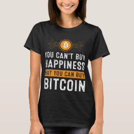 Toekomstige Miljonair Bitcoin Humor Cryptovaluta T-shirt