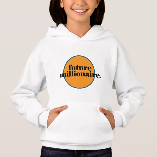 Toekomstige Miljonair Kind Pull Over (Voorkant)